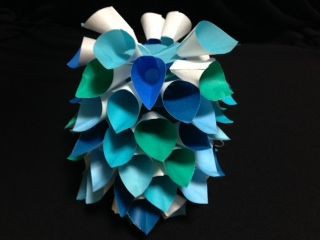 七夕飾り くす玉 Tanabata Kusudama おりがみ遊び