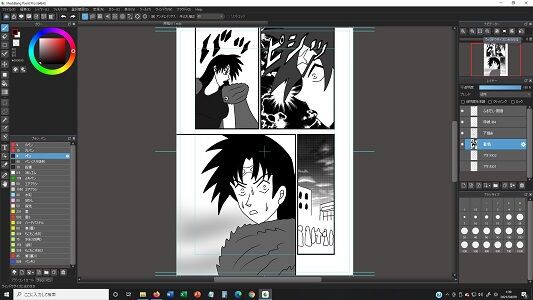 自作漫画の執筆作業がとりあえず間に合った 夏色アサシンのマンガ制作記録