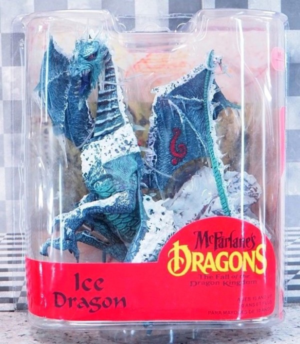 マクファーレン ドラゴンシリーズ アイス ドラゴン フィギュアIceDragon マクファーレンドラゴン7 アイスドラゴン レビュー : おもちゃ