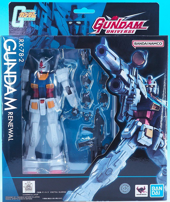 GUNDAM UNIVERSE RX-78-2 ガンダム （リニューアル） レビュー