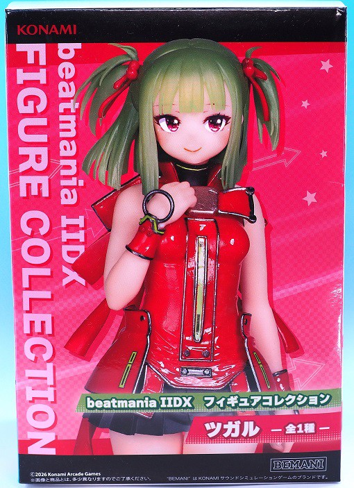 beatmania IIDX フィギュアコレクション ツガル シア 👾 『beatmania #IIDX 32 Pinky Crush』 人気キャラクター『ツガル
