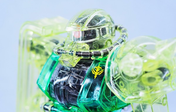 MG ザクII クリスタルバージョン レビュー : おもちゃの巣（玩具レビュー）
