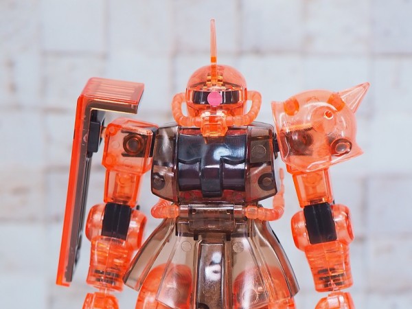 シャア専用ザクVer.2.0 カップヌードルオリジナルクリアカラーバージョン ろあの～く雑記帳♪♪: 「MGシャア専用ザクⅡVer2.0カップ
