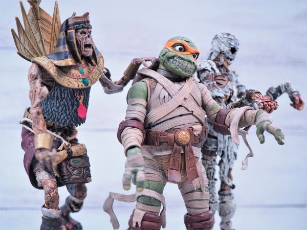 NECA ミケランジェロ as マミー レビュー : おもちゃの巣（玩具