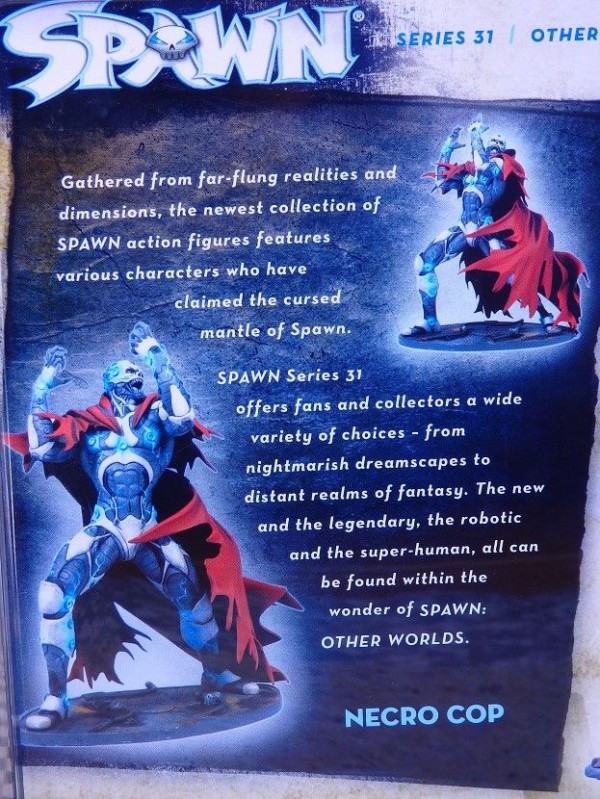 マクファーレントイズ SPAWN31 ネクロコップ レビュー マクファーレントイズ SPAWN31 ネクロコップ レビュー