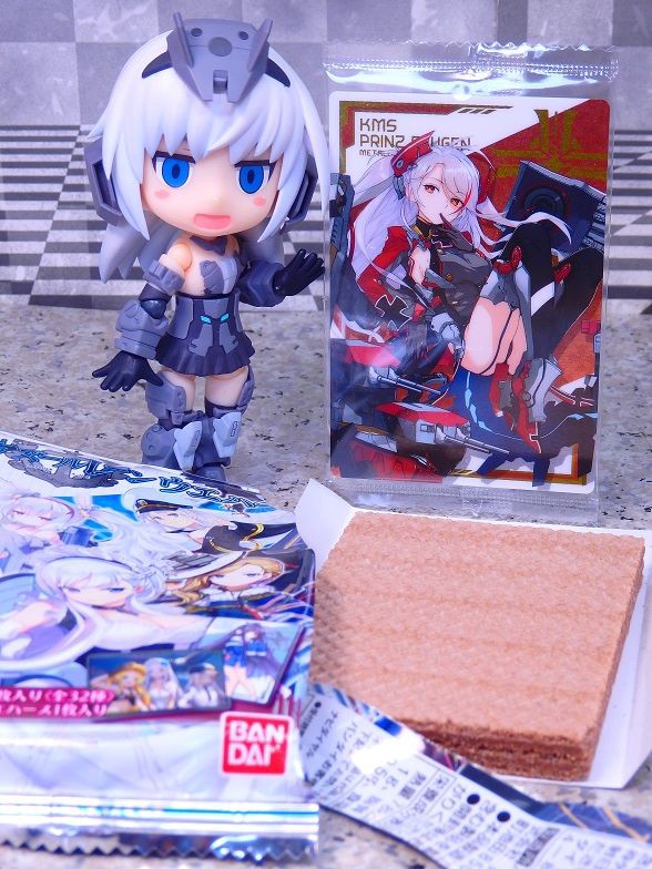 アズールレーンウエハース : おもちゃの巣（玩具レビュー）