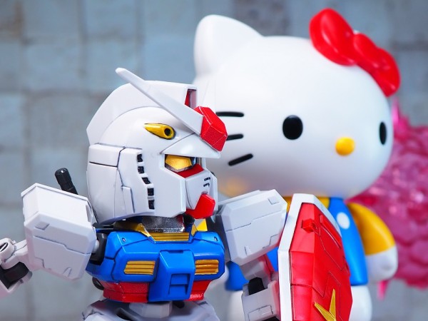 SDガンダムEXスタンダード ハローキティ RX-78-2 ガンダム