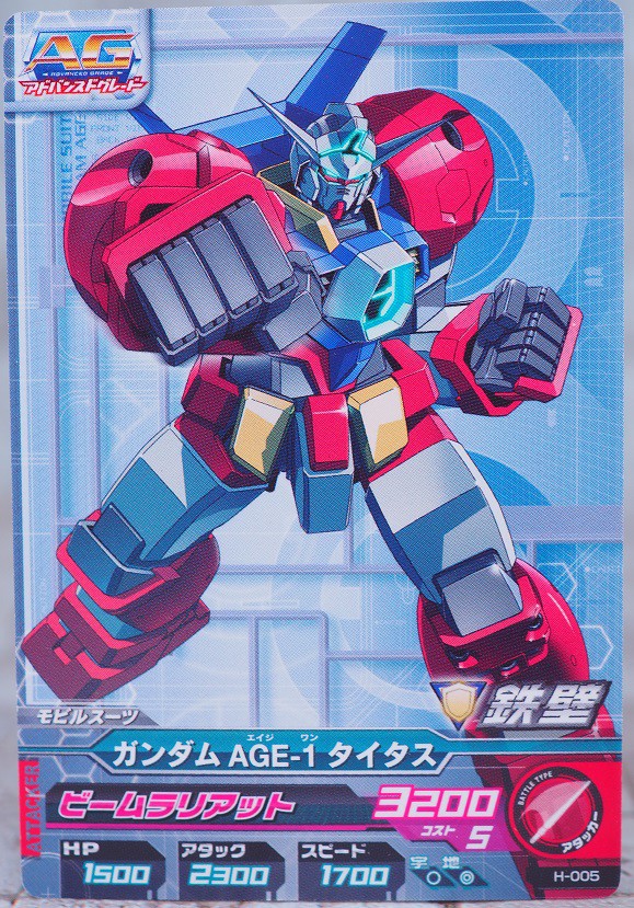 ガンダムAGE-1 タイタス (MG) (ガンプラ) - ホビーサーチ ガンプラ他