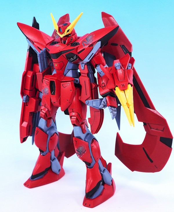 1/100スケール　ネブラブリッツガンダム、レーゲンデュエルガンダム 1/100 ネブラブリッツガンダム レビュー : おもちゃの巣（玩具レビュー）