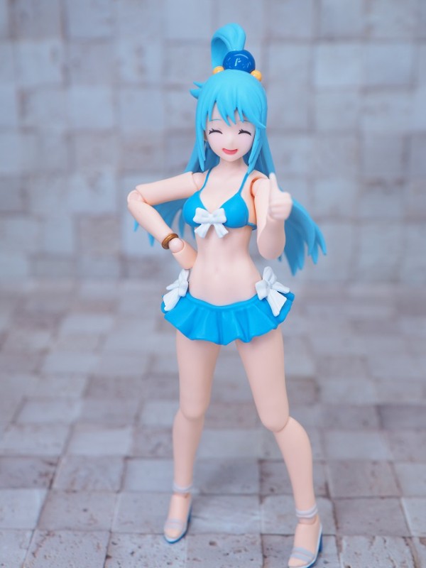 figma アクア 水着ver. レビュー : おもちゃの巣（玩具レビュー）