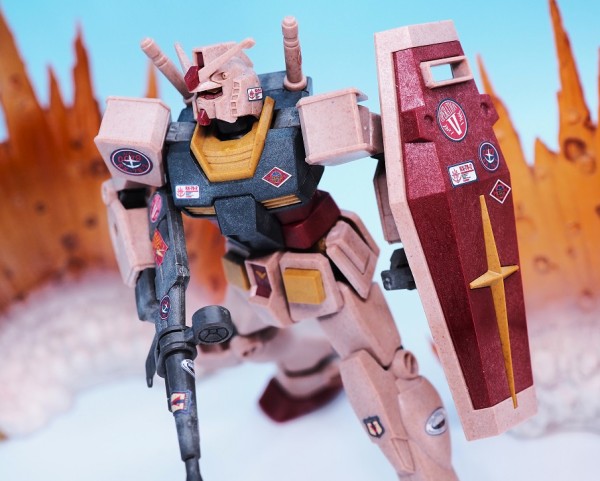 EG RX-78-2 ガンダム ヴィンテージカラー レビュー : おもちゃの