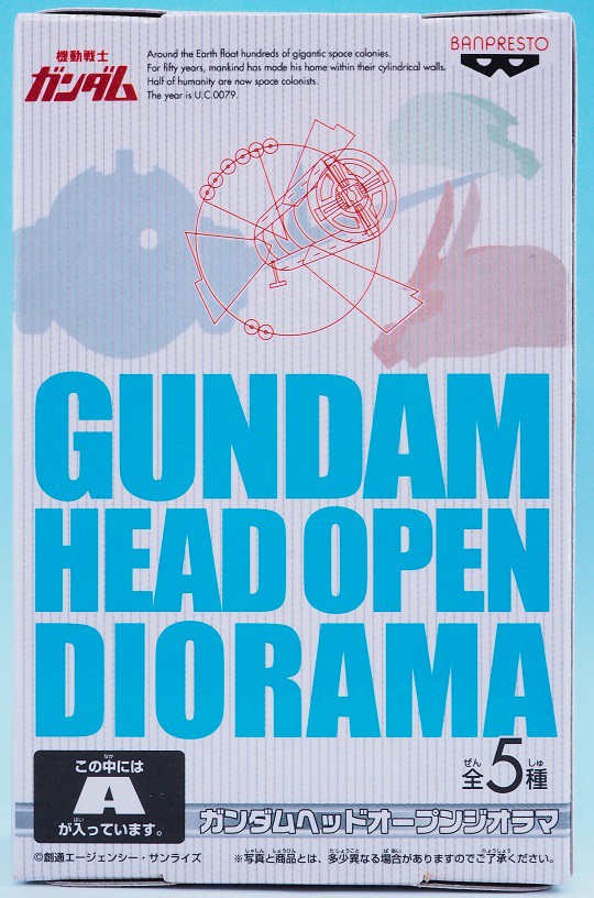 ガンダムヘッドオープンジオラマ A シャア専用ザクⅡ レビュー