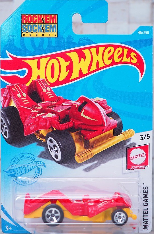 ホットウィール ゾンボット Mattel Games (レッド) レビュー