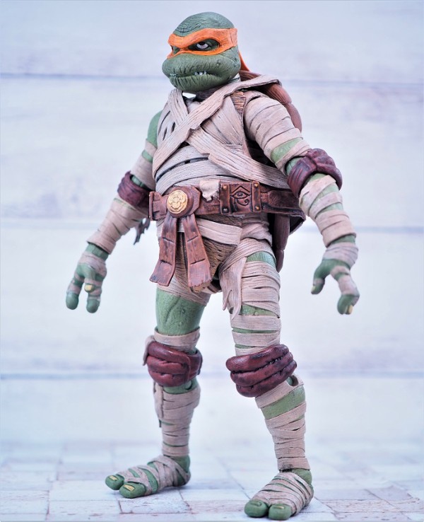 NECA ミケランジェロ as マミー レビュー : おもちゃの巣（玩具レビュー）