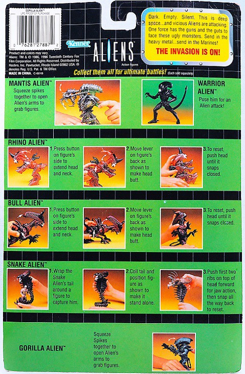 Kenner ゴリラエイリアン (パープルカラー) レビュー : おもちゃの巣