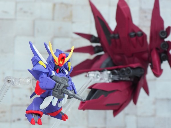 GUNDAM CONVERGE EX31 ノイエ・ジールII レビュー : おもちゃの巣（玩具レビュー）