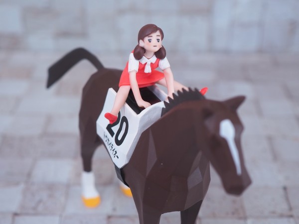 お馬のフチ子と日本ダービー トウカイテイオー レビュー : おもちゃの