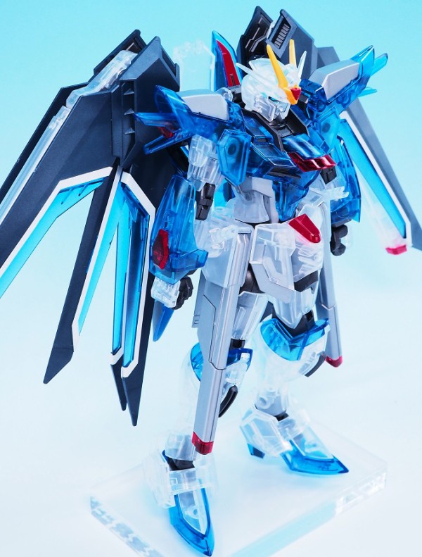 HG ライジングフリーダムガンダム クリアカラー レビュー : おもちゃの