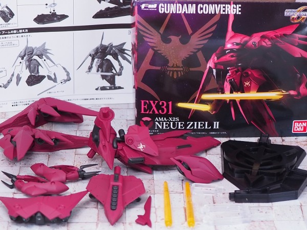 GUNDAM CONVERGE EX31 ノイエ・ジールII レビュー : おもちゃの巣