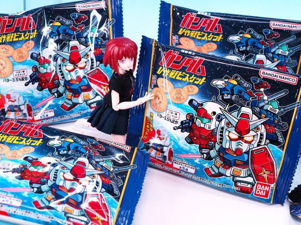 バンダイ 機動戦士ガンダム V作戦ビスケット レビュー : おもちゃの巣