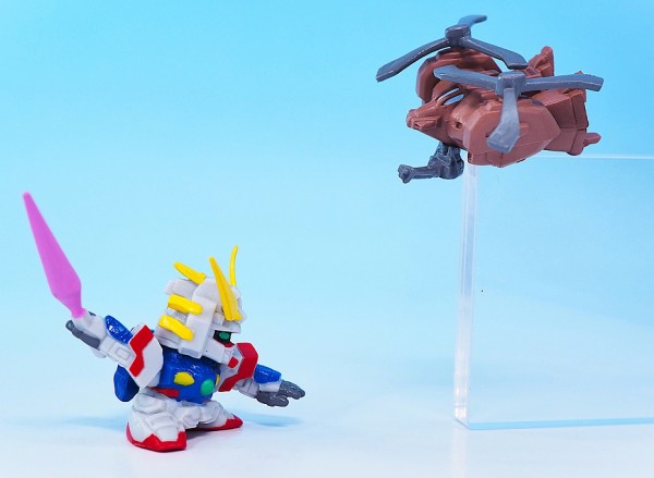 MINI DEFENDER COLLECTION GUNDAM FIGHT SET 1 レビュー : おもちゃの
