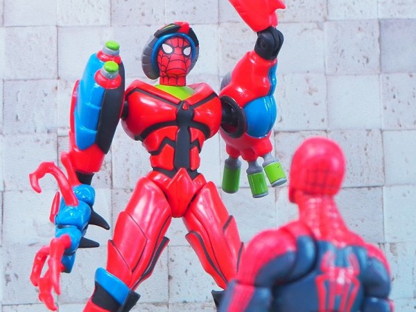 スパイダーマン ウェブトラップ フィギュア トイビズ スパイダーマン ウェブトラップ モンスタースパイダー