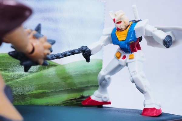 食玩 ガンダムウォーズ ガンダムVSゴッグ レビュー : おもちゃの巣