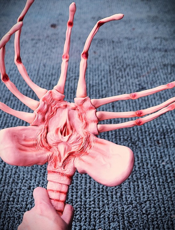 フリュー フェイスハガー リアルソフビフィギュア レビュー