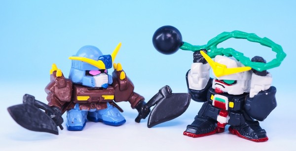 MINI DEFENDER COLLECTION GUNDAM FIGHT SET 3 レビュー : おもちゃの