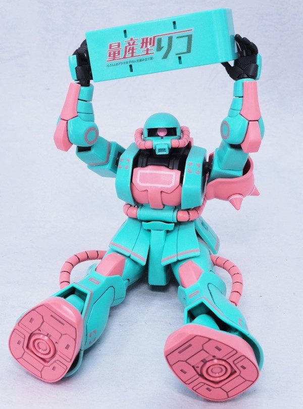 HG 量産型リコ専用ザク レビュー : おもちゃの巣（玩具レビュー）