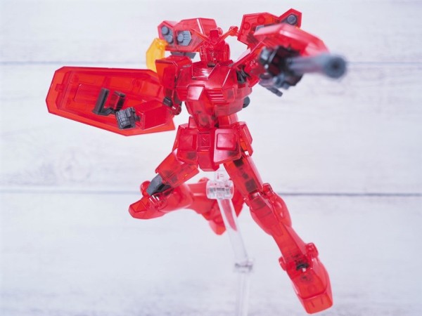 HGAC ガンダムヘビーアームズ クリアカラー レビュー : おもちゃ