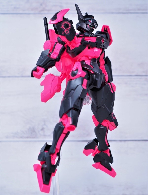 HG ガンダムルブリス リサーキュレーションカラー ネオンピンク レビュー : おもちゃの巣（玩具レビュー）