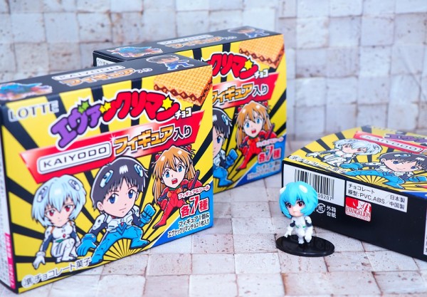 エヴァックリマン チョコ KAIYODO フィギュア入り エヴァックリマン海洋堂フィギュア付きチョコ『1BOX 開封