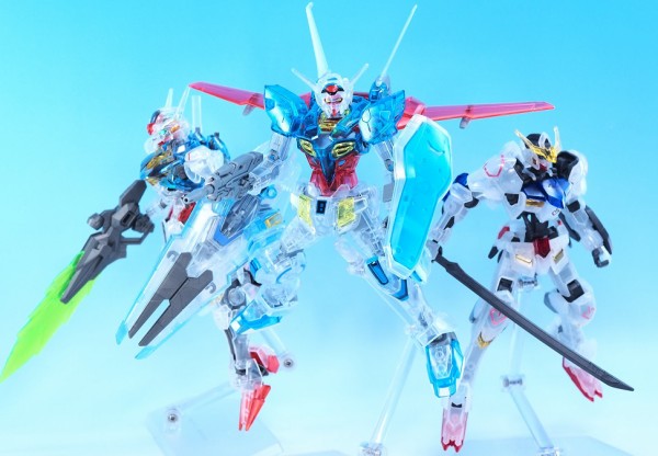 HG ガンダムG-セルフ（大気圏用パック装備型）カラークリアVer