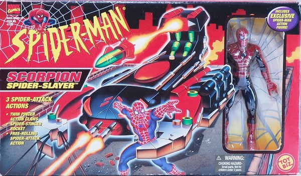 トイビズ スパイダーマン スコーピオン スパイダースレイヤー レビュー