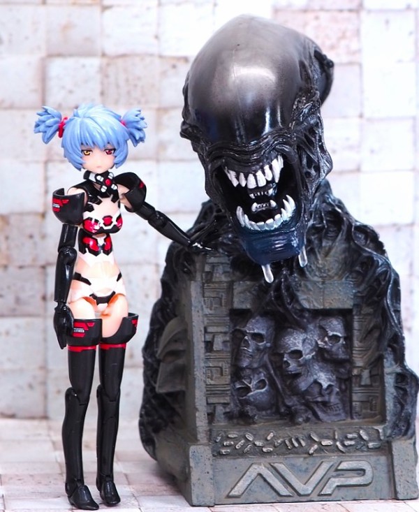 フリュー AVP エイリアンリアルヘッドフィギュア レビュー
