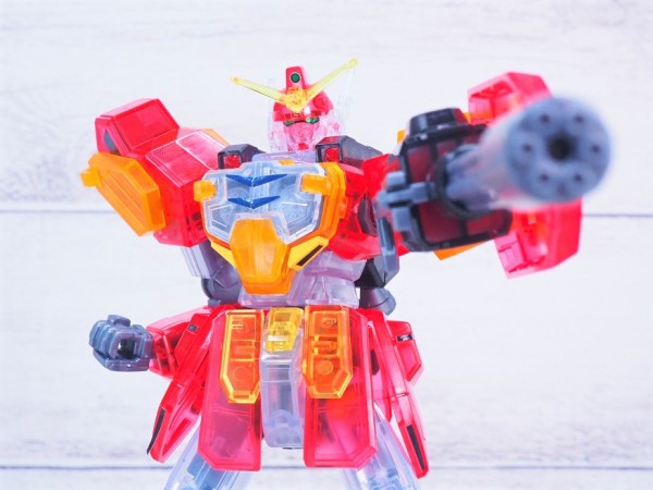 HG 1/144 ガンダムヘビーアームズ［クリアカラー］ HGAC ガンダムヘビーアームズ クリアカラー レビュー : おもちゃ