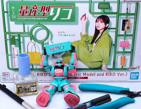 HG 量産型リコ専用ザク レビュー : おもちゃの巣（玩具レビュー）