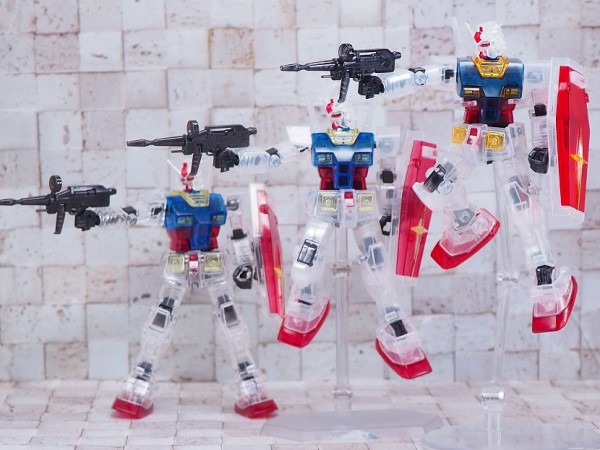 HGUC ガンダム ガンプラEXPO限定 クリアカラーバージョン