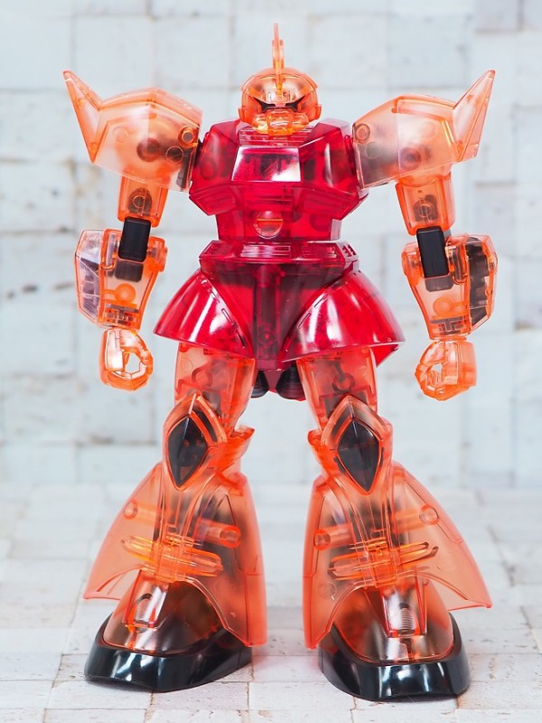 MG、HGUC　シャア専用セット HGUC シャア専用ゲルググ クリアカラーバージョン レビュー