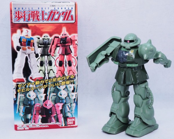 食玩 歩行戦士ガンダム 量産型ザク レビュー : おもちゃの巣（玩具