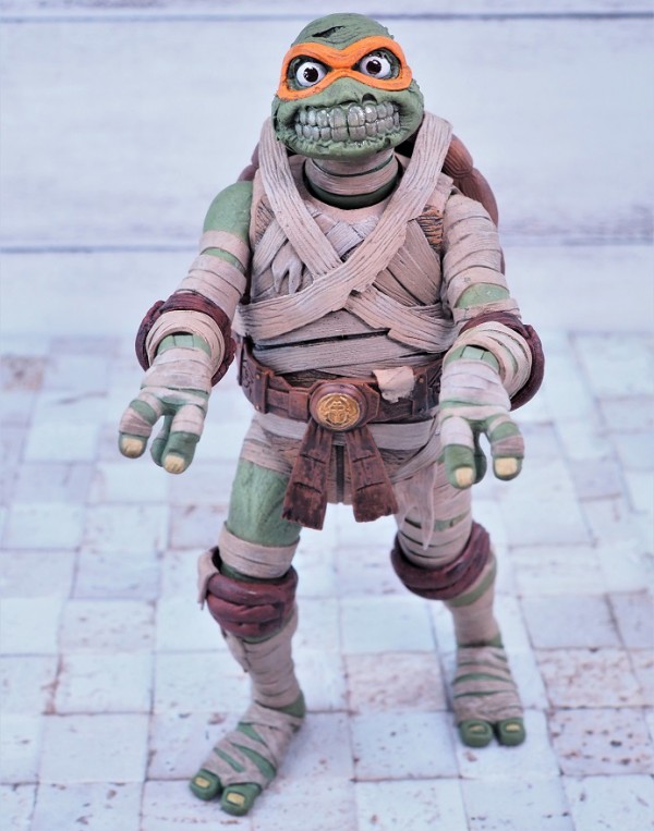 NECA ミケランジェロ as マミー レビュー : おもちゃの巣（玩具