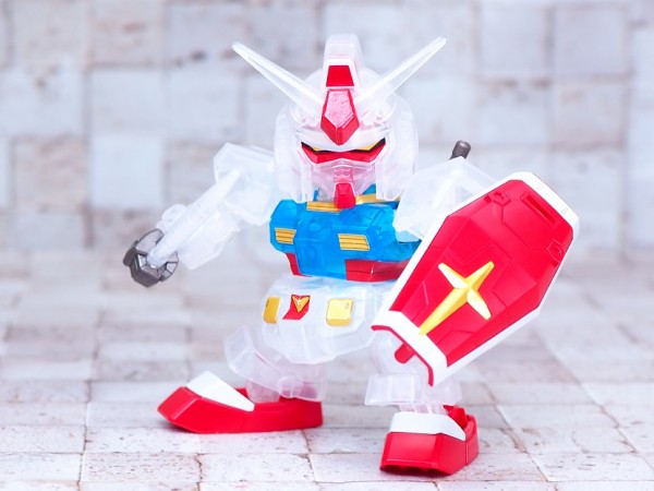 SDガンダム EXスタンダード ガンダム ソリッドクリア レビュー