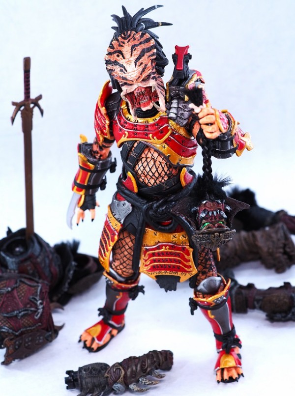 NECA サムライ プレデター レビュー : おもちゃの巣（玩具レビュー）