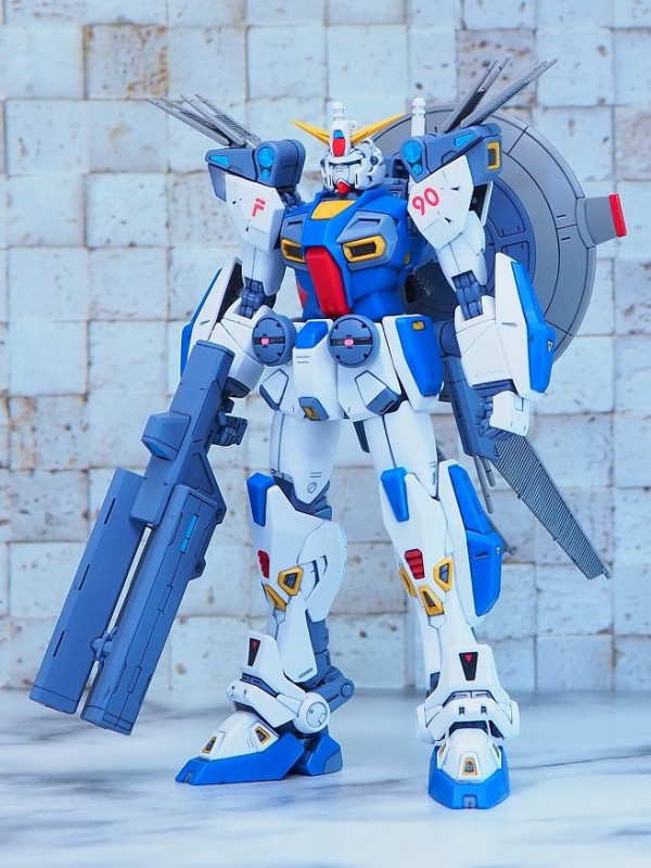 MG ガンダムF90 + ビギナ・ゼラ + ミッションパックE,S,F,M