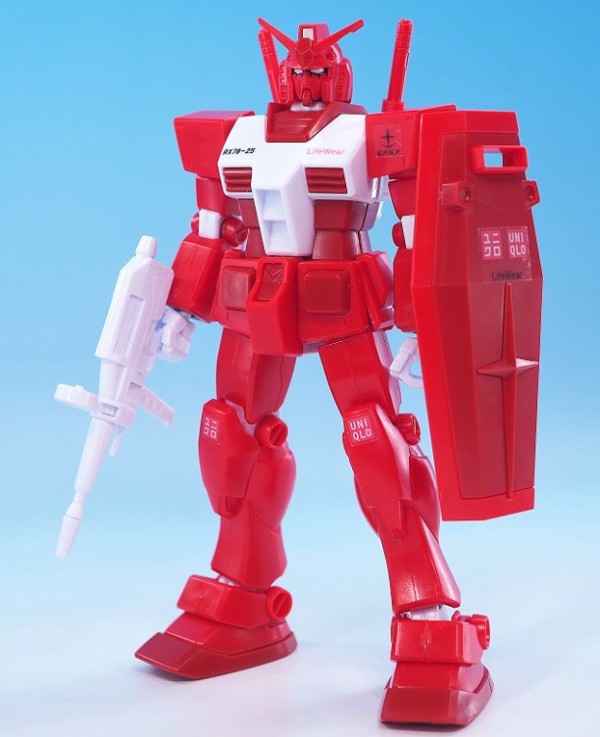 HG ガンダム ユニクロカラー レビュー : おもちゃの巣（玩具レビュー）