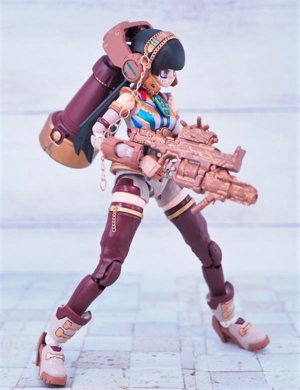 バンダイ　ガールガンレディー　アマツ　シャーロット　ビアンカ ガールガンレディ(GGL) レディコマンダービアンカ(寺本莉緒