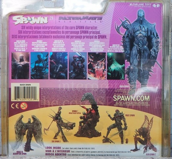 マクファーレントイズ SPAWN21 レイヴンスポーン レビュー : おもちゃの巣（玩具レビュー）