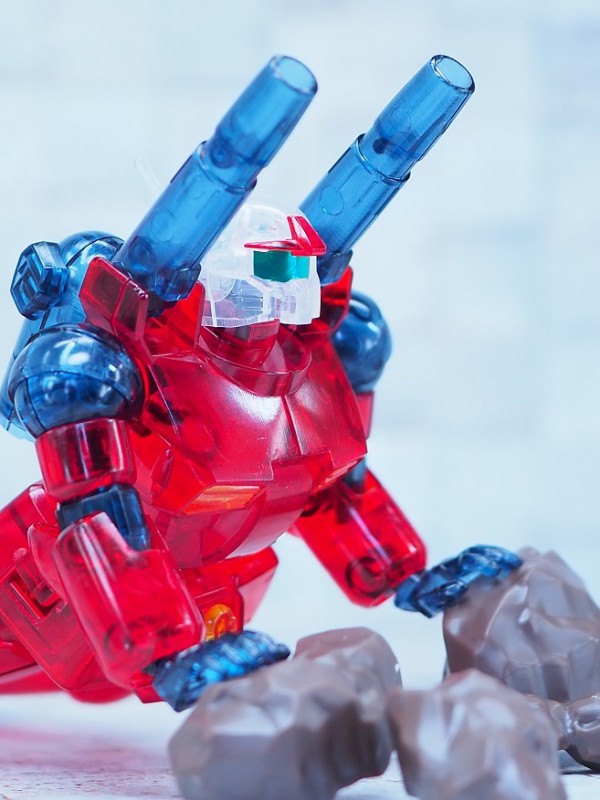 HGUC ガンキャノン クリアカラーバージョン レビュー : おもちゃ