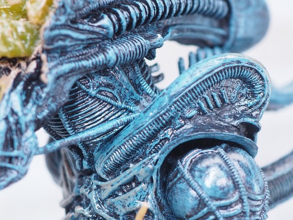 NECA エイリアン・ウォーリアー ブルー（バトルダメージ